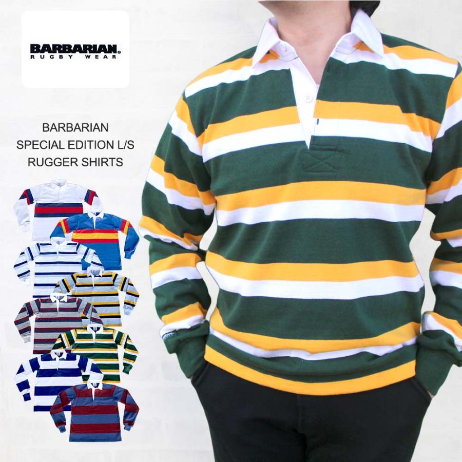 Barbarian（バーバリアン） BARBARIAN SPECIAL EDITION L/S RUGGER