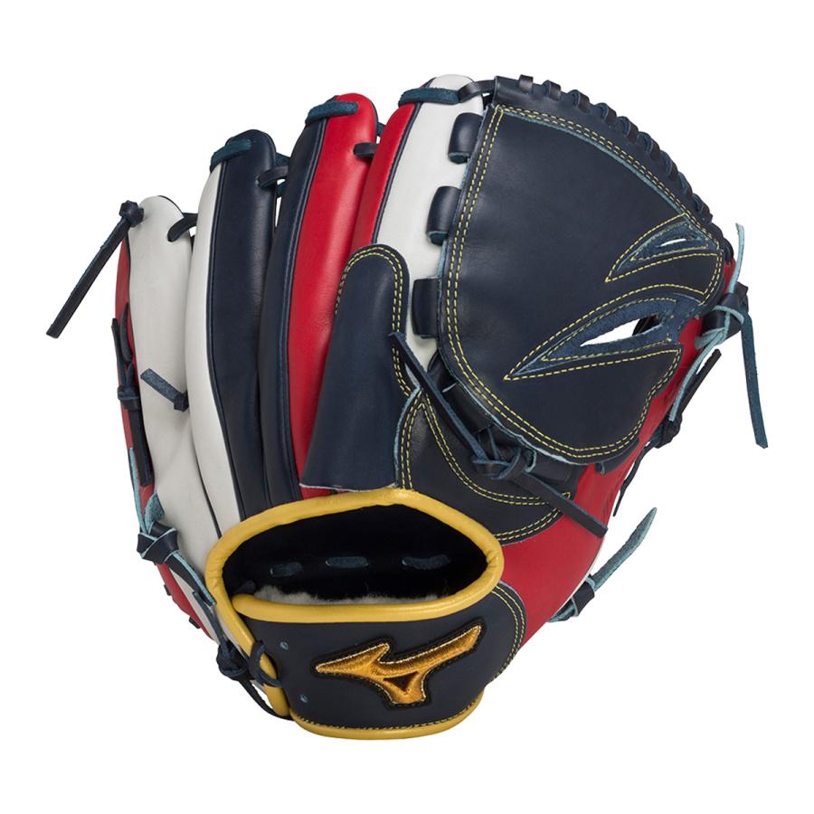 MIZUNO（ミズノ） 野球 グローブ 軟式 投手用 ミズノプロ 勝色