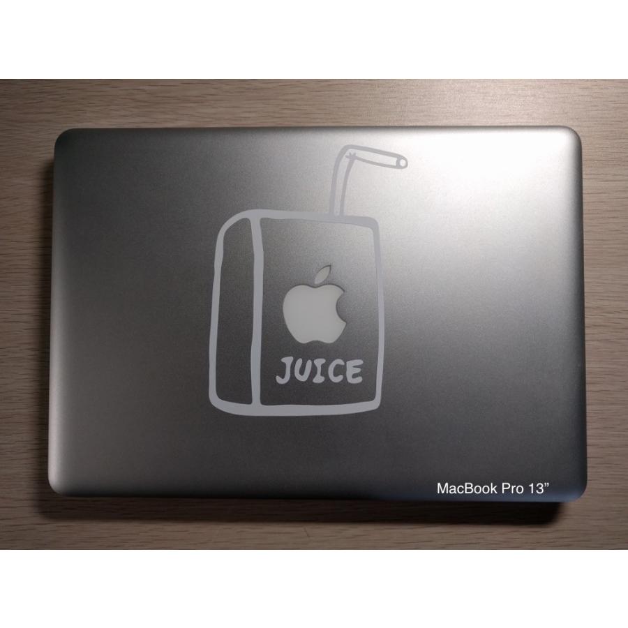 MacBook Air / Pro マックブック ステッカー シール アップルジュース