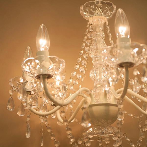 シャンデリア LED電球対応 7灯 おしゃれ 北欧 ヨーロピアン ゴージャス