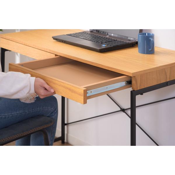 東谷 デスク パソコンデスク PCデスク 引き出し 2杯 作業台 作業