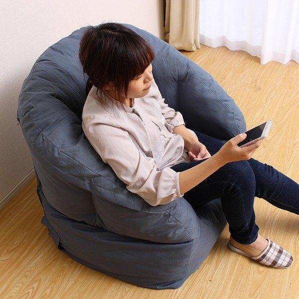 谷村実業 ソファー 一人掛け ソファ ハイバック 背もたれ ウレタン 1人