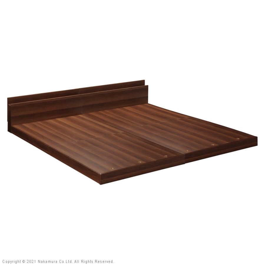 ベッドフレーム シングル 2点セット ベットフレームのみ 連結できる