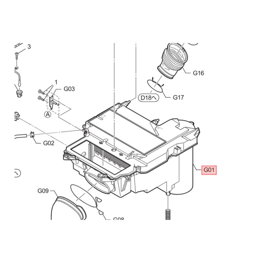 モジュール交換制度】 Panasonic パナソニック 洗濯機用 ヒートポンプ