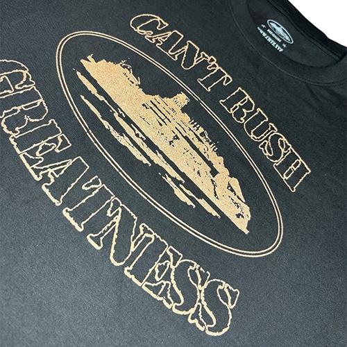 CORTEIZ x CENTRAL CEE CAN'T RUSH GREATNESS TEE Tシャツ【BLACK