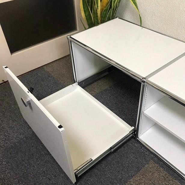 USM USM Haller ハラーシステム テレビ台／AVボード ピュアホワイト