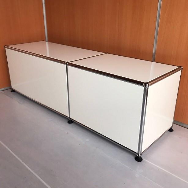 USM USM Haller ハラーシステム 2列1段キャビネット テレビ台／AV