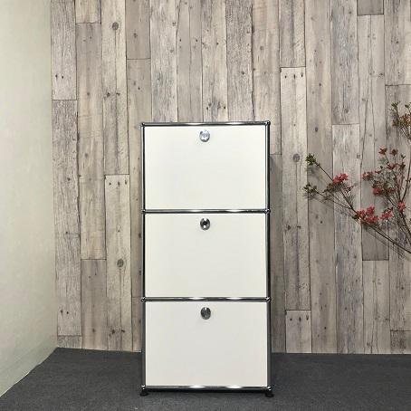 USM USM Haller ハラーシステム 1列3段 キッチンボード 色：ピュア