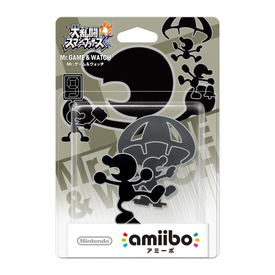 amiibo Mr.ゲーム＆ウォッチ（大乱闘スマッシュブラザーズシリーズ