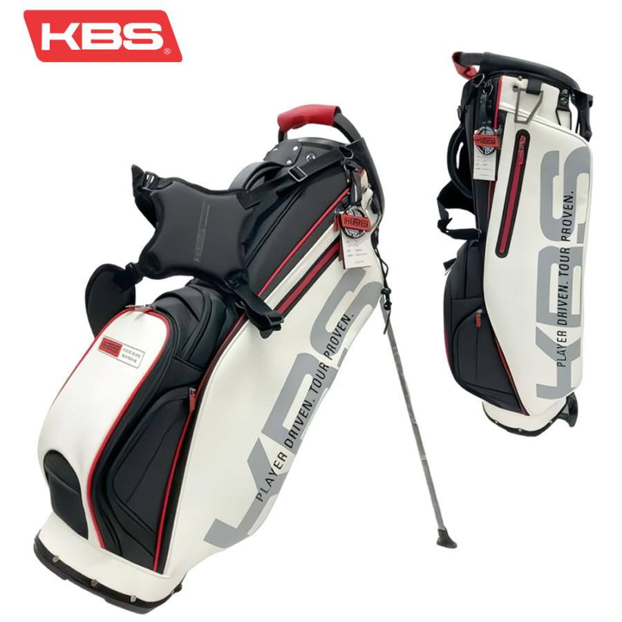 数量限定 KBS ゴルフ スタンドキャディバッグ 9インチ 3.4kg 合成皮革
