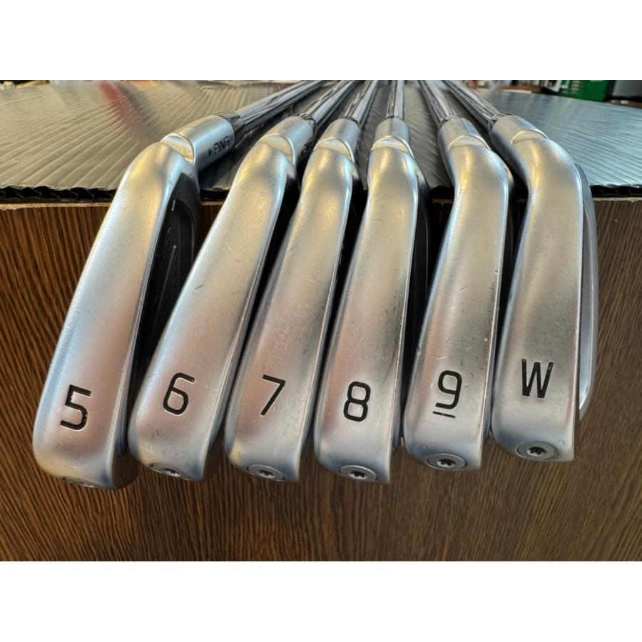 BLUEPRINT PING ピン S FORGED アイアン ブラックドット 5I〜PW 6本