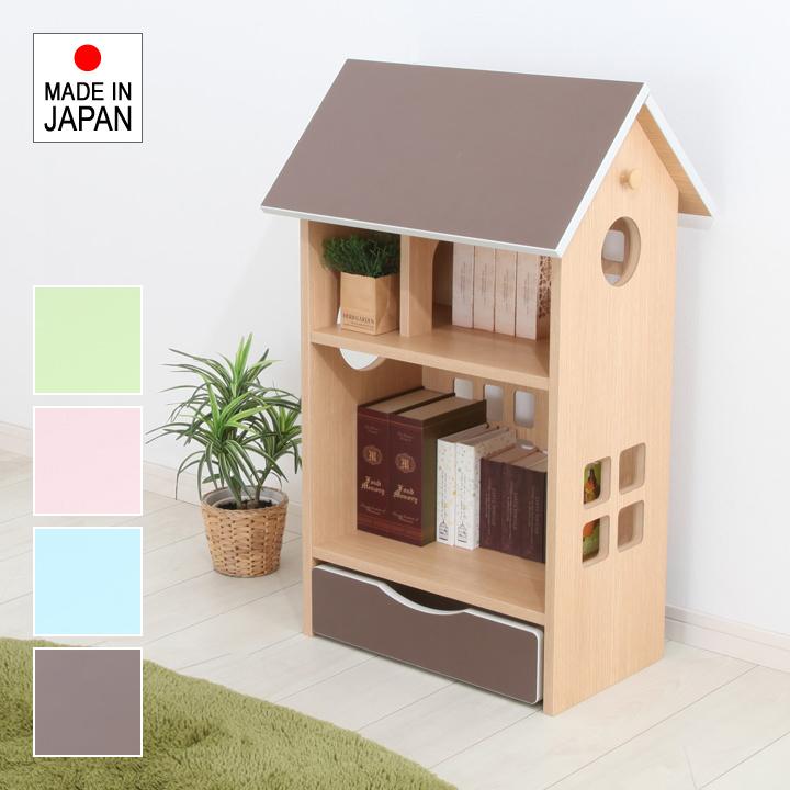 JAJAN 収納棚 子供用 本棚 ドールハウス おもちゃ箱 整理整頓 お
