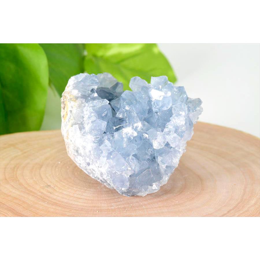 セレスタイト 天青石 クラスター (約227.2g) 原石 マダガスカル産 群晶