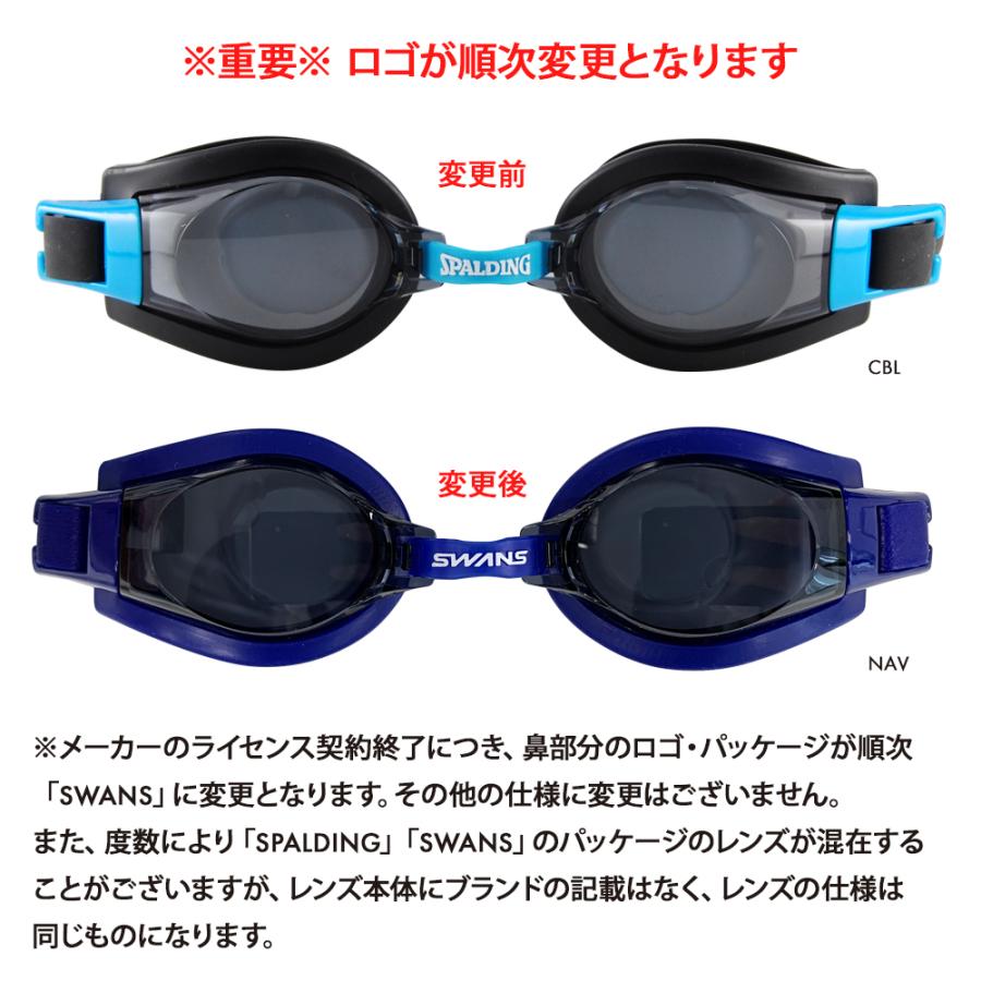 SWANS（スワンズ） くもり止めスイミングゴーグル 両眼度付きセット