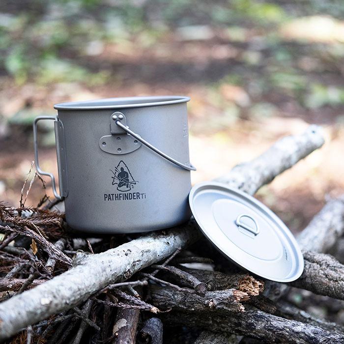 PATHFINDER パスファインダー チタン 1100mL ブッシュポット 正規品