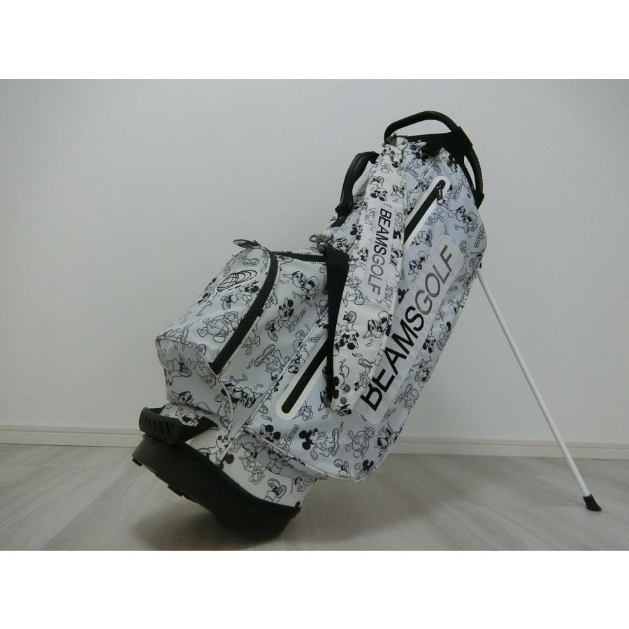 BEAMS GOLF（ビームス ゴルフ） ディズニー総柄 スタンド式キャディ