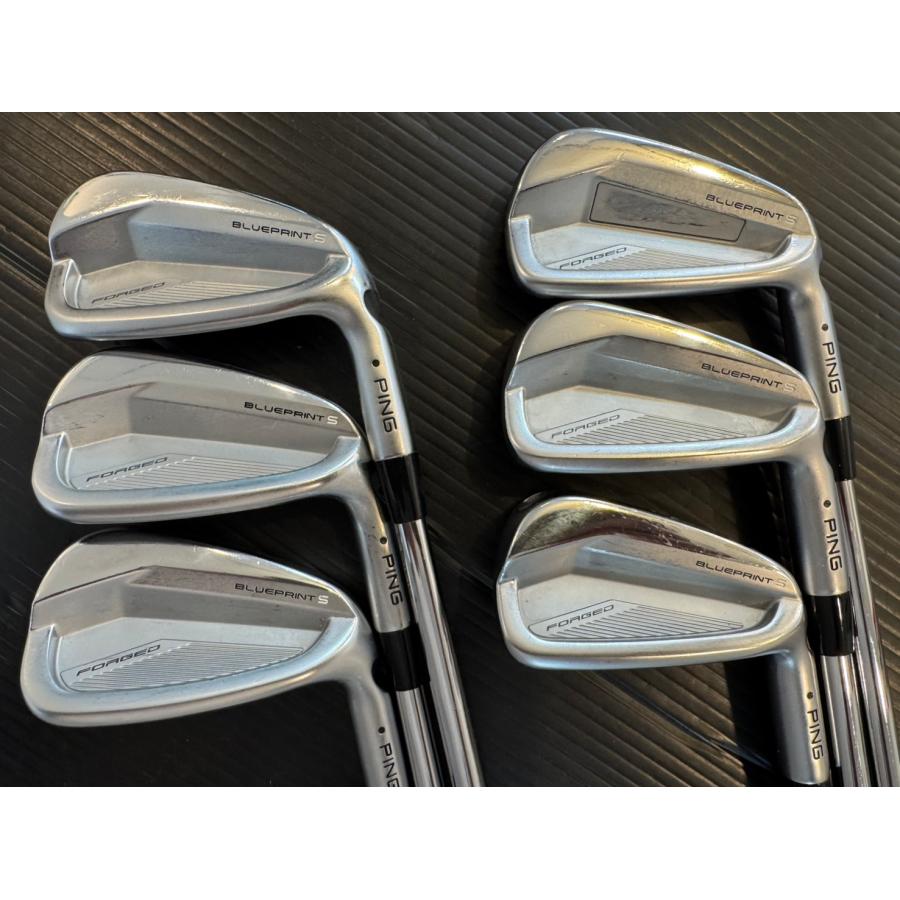 BLUEPRINT PING ピン S FORGED アイアン ブラックドット 5I〜PW 6本