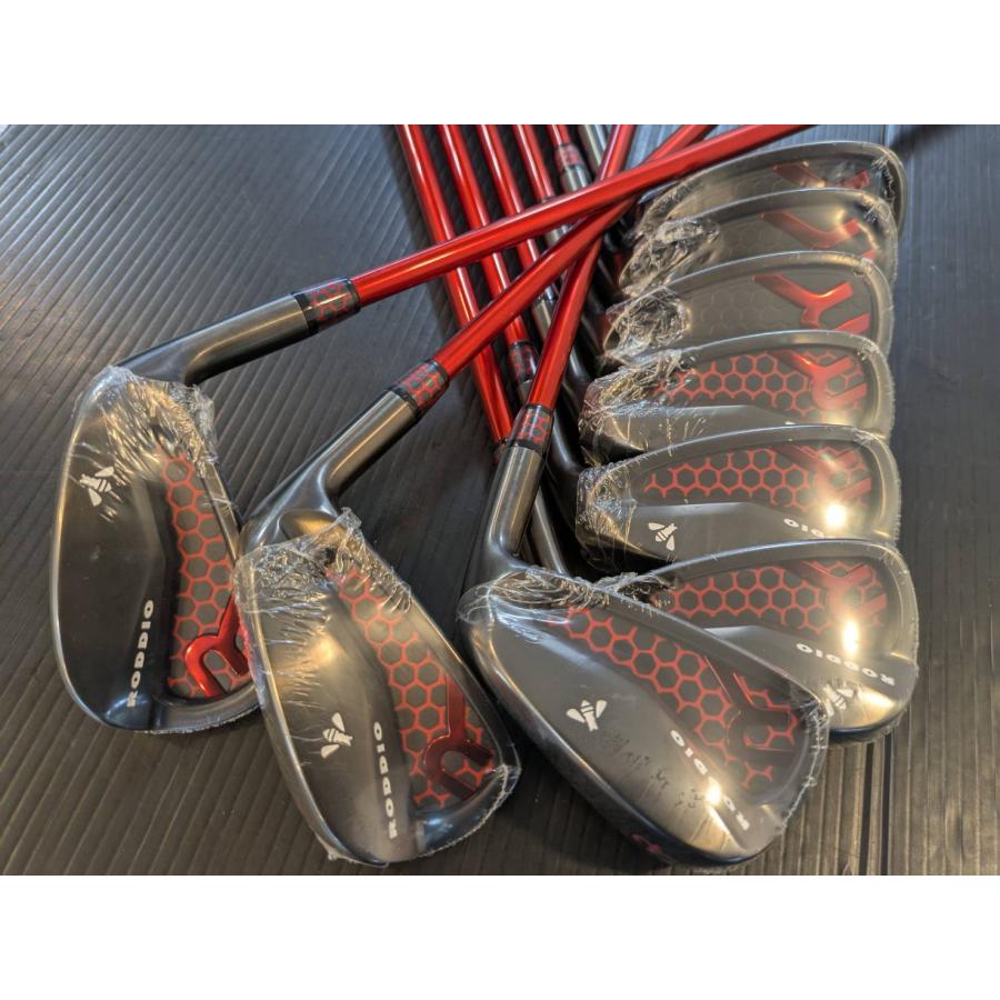 未使用 限定DLC加工】 ロッディオ PC FORGED アイアン 5-P,Q,R,S 9本