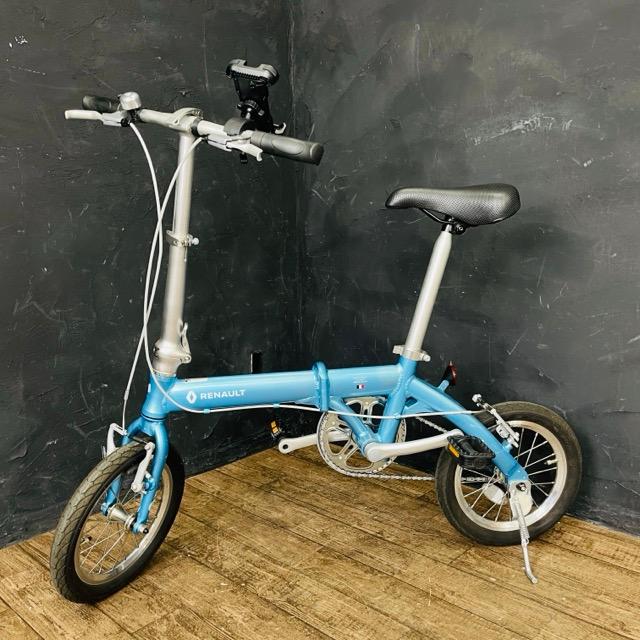 美品 ルノー 14インチ 折りたたみ自転車 【中古】 RENAULT ミニベロ