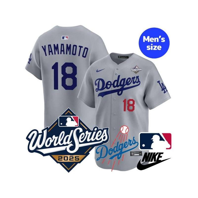 NIKE（ナイキ） MLB公式 山本由伸 ワールドシリーズ 2025 ユニフォーム