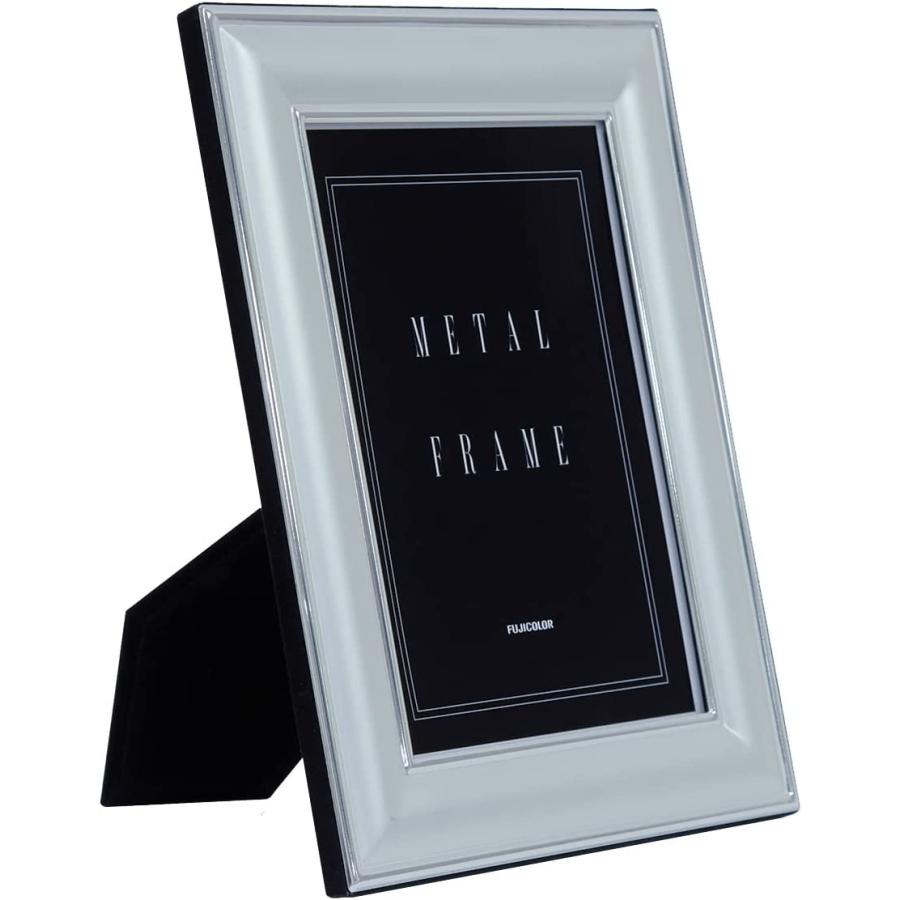 受発注商品 フジカラー メタルフォトスタンド 5201L シルバー L判 1面