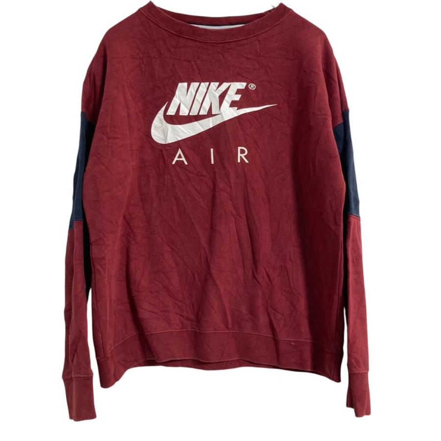 NIKE プリント スウェット トレーナー ナイキ キッズ XL エンジ