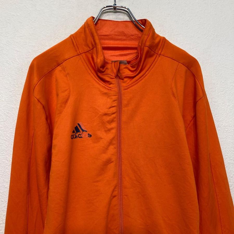 adidas ジャージ アディダス L~ オレンジ フルジップ スポーツウェア