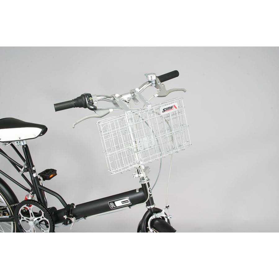 オオトモ 前かご 自転車用 折りたたみ式簡易カゴ SIDE-A FBO-001