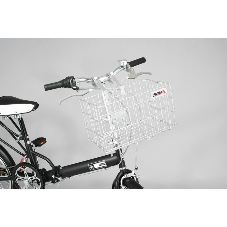 オオトモ 前かご 自転車用 折りたたみ式簡易カゴ SIDE-A FBO-001