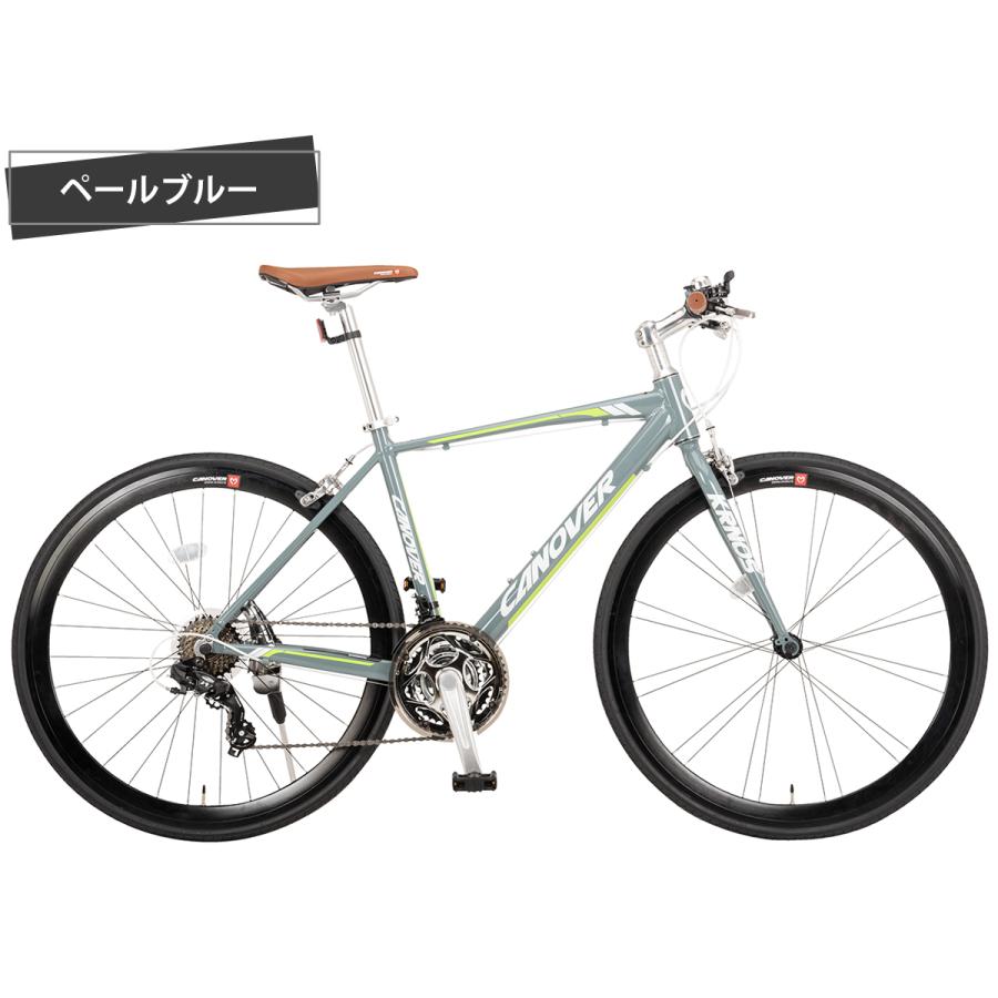 CANOVER 限定特別色 クロスバイク 自転車 700×28C シマノ21段変速 軽量