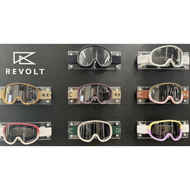 25-26 REVOLT リボルト ゴーグル SUPER LIGHT FRAME BLK WHT SGK