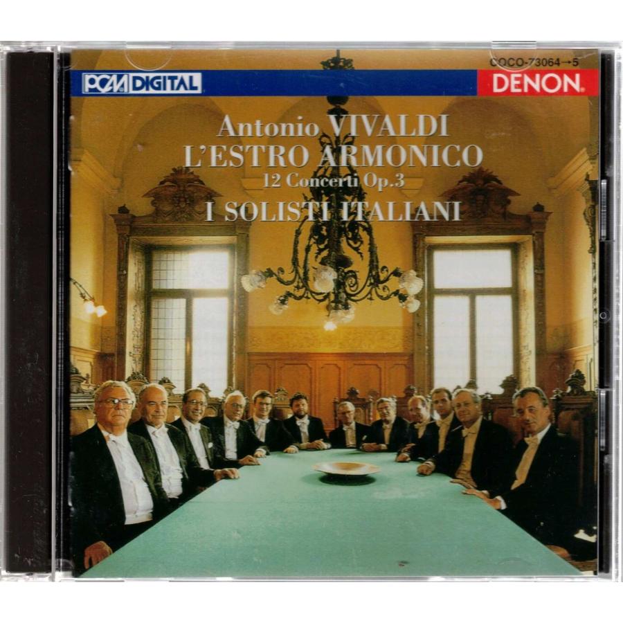 ☆CD DENON ヴィヴァルディ:協奏曲集 調和の霊感 CD2枚組 *イタリア