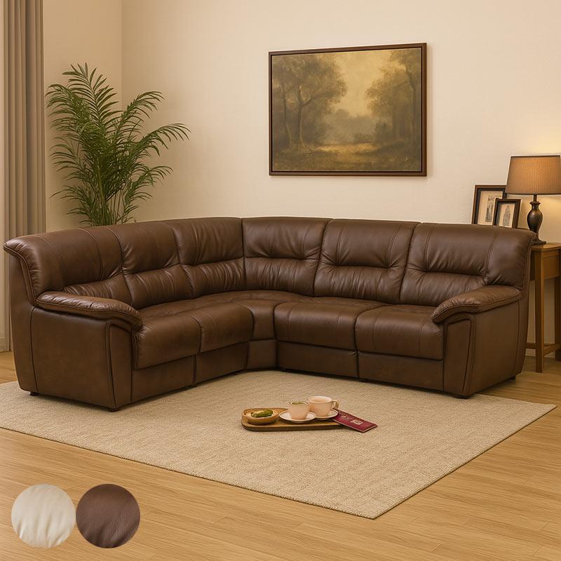 ソファーセット 5人掛け L字 コーナーソファ 高級 合皮 シンプル