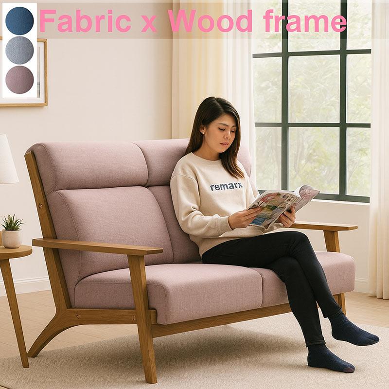 日曜日P15％ ソファー 2人用 おしゃれ 北欧 ソファ ハイバック