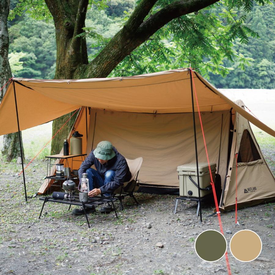 VASTLAND（ヴァストランド） VASTLAND TCパップテント ソロ 1人用 軍幕