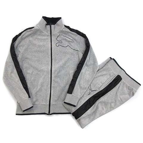PUMA（プーマ） ベロア ジャージ 上下 セットアップ ジャケット パンツ