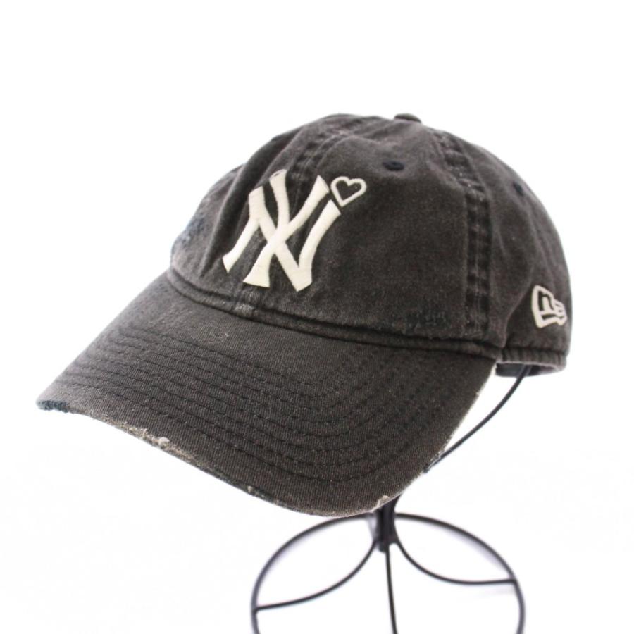 ニューエラ NEW ERA BASICKS Damaged New York Cap ダメージ