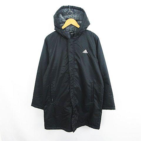 adidas（アディダス） ベンチコート アウター 長袖 ハーフ丈 裏ボア 裏