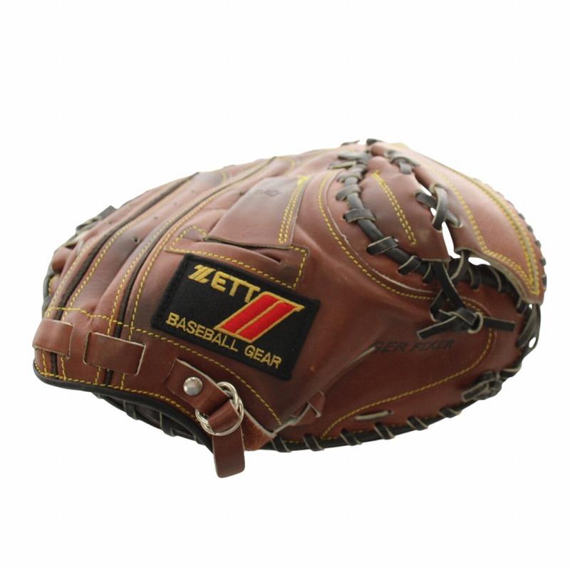 ゼット ZETT ESTEEM-II キャッチャーミット 野球 軟式 レザー ロゴ