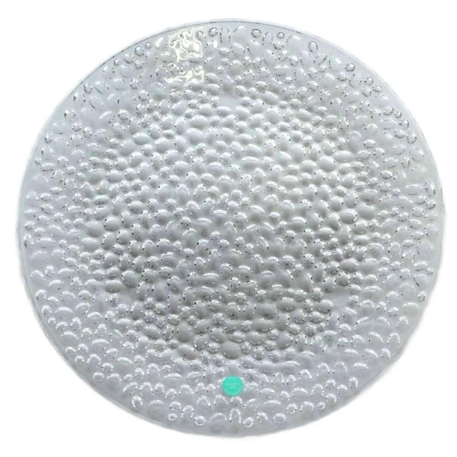 未使用品 ティファニー TIFFANY & CO. コブルストーン ガラスプレート