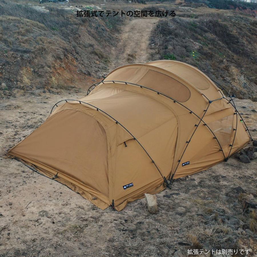 3fulgear beetle16 2.0 大型シェルター テント 70D仕様 自立型ドーム