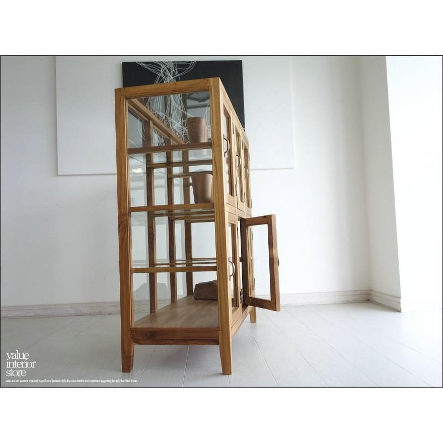 ガラスパンケース6枚扉N ショーケース 飾り棚 ガラスケース 陳列棚