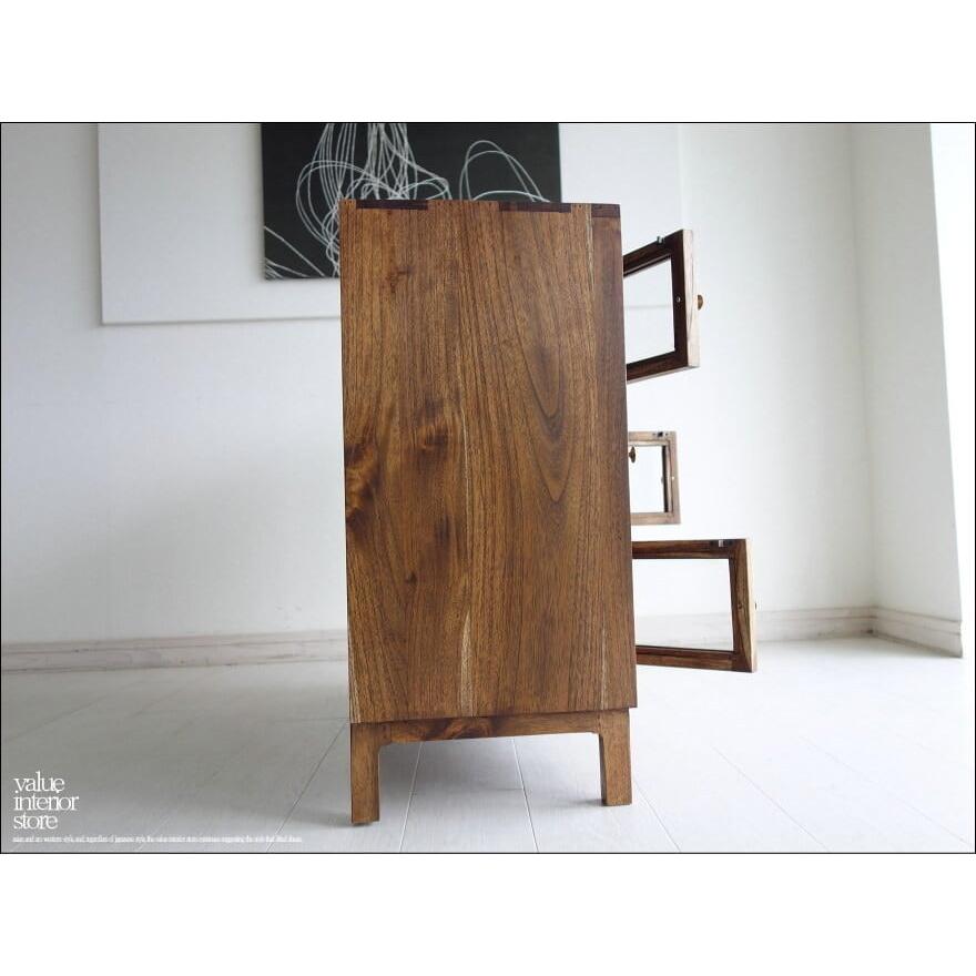 総無垢 キャビネットmed ロッカー 食器棚 下駄箱 シューズボックス