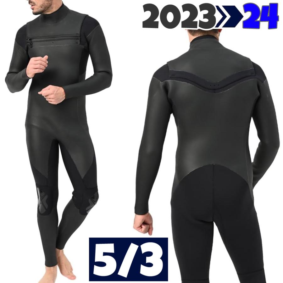 ANDNEWYOU セミドライスーツ サーフィン チェストジップ ANDNEWYOU