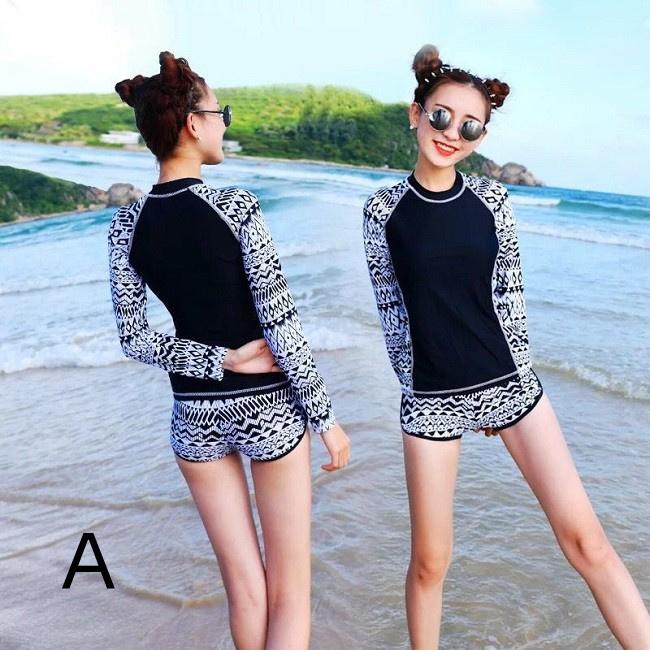 水着 レディース ラッシュガード 2点セット 日焼け対策 海 プール