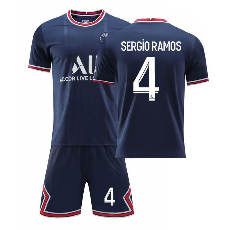 パリ サンジェルマン メッシ メンズ サッカーユニフォーム 背番号4/7