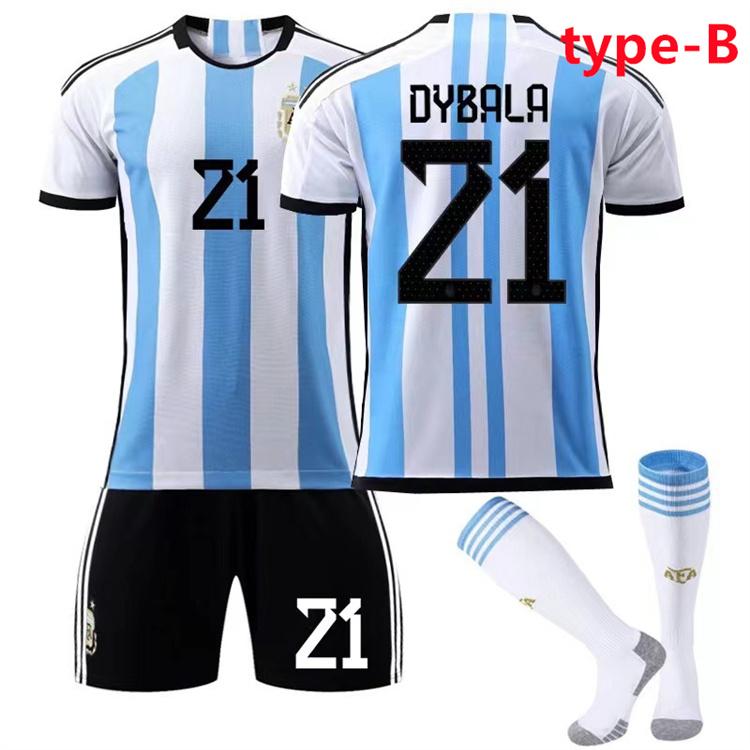 アルゼンチン メッシ メンズ サッカーユニフォーム 背番号9/10/19 半袖