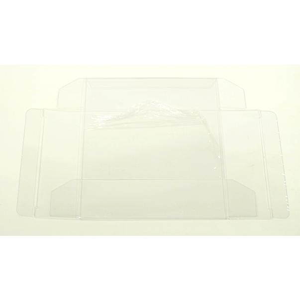 10枚セット クリアケース 10 x 8.5 3 cm 厚み0.25mm ワンタッチ組立式