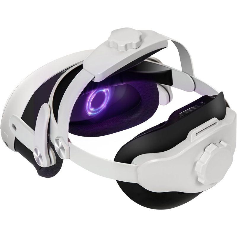 Mytrix Meta Quest 3 ストラップ ヘッドストラップ 調整可能な交換用