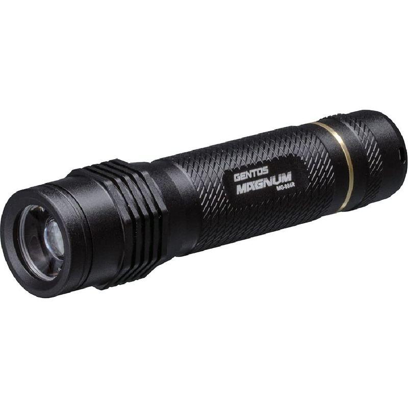 GENTOS(ジェントス) LED 懐中電灯 USB充電式 明るさ450ルーメン/実用